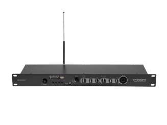 Omnitronic EP-220PR Vorverstärker mit MP3-Player und FM-Radio 
