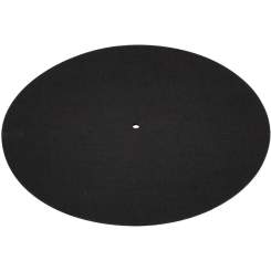 Omnitronic Slipmatte, Anti-Static neutral schwarz 