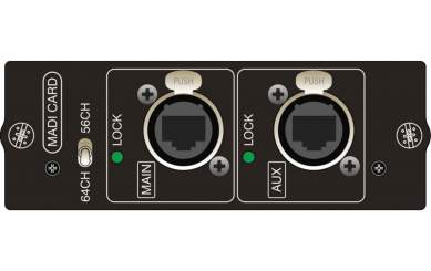 Soundcraft Si RJ45 MADI redundant Karte 