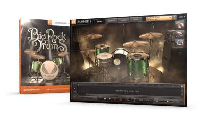ToonTrack Big Rock Drums EZX (Licence Key) 