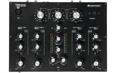 Omnitronic TRM-402 4-Kanal Rotary-Mixer 