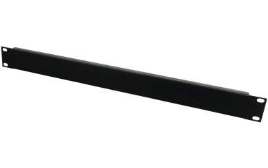 Omnitronic Frontplatte Z-19U, Stahl, schwarz 1HE 