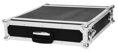 Roadinger Effektrack CO DD, 2HE, 40cm tief, schwarz 