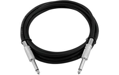 Omnitronic Klinkenkabel 6,3 mono, 3m, schwarz 