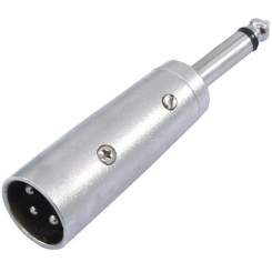 Omnitronic Adapter XLR (M) / Klinke (M) mono 