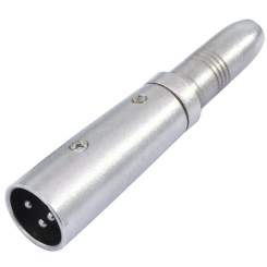 Omnitronic Adapter XLR (M) / Klinke (F) mono 