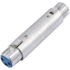 Omnitronic Adapter 3pol XLR (F) / 3pol XLR (F) 