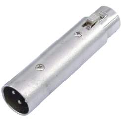 Omnitronic Adapter 3pol XLR(M)/5pol XLR(F) 