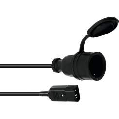 Kaltgeräte Adapterkabel, 1m 