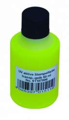 Eurolite UV-aktive Stempelfarbe, transp.gelb, 50ml 