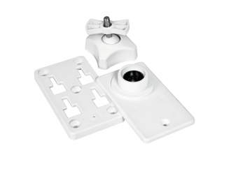 Omnitronic Wandhalterung für ODP-204/206 weiß 2x 