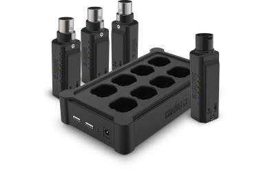 Chauvet DJ D-Fi XLR Pack (3 RX, 1 TX and 1 Multi Charger) 