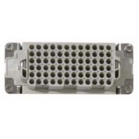 Harting Buchseneinsatz weibl. 72pol. ohne Pins 