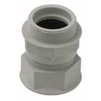 PG 29 Verschraubung Trompete, PVC grau, für Harting Tüllengehäuse 