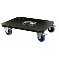 Showgear Rollbrett für 19" Cases, 4 Rollen 2 Stück gebremst 