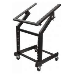 Showgear 19 zoll Rack, metall mit verstellbarem Oberteil 