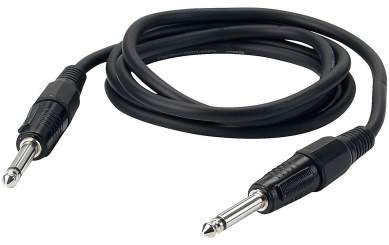 DAP FL053 Klinke - Klinke Mono Black 3m 