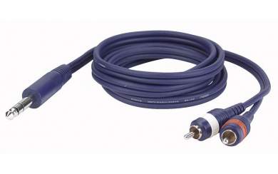 DAP FL353 Stereo Klinke 6,3 auf Cinch, 3m 