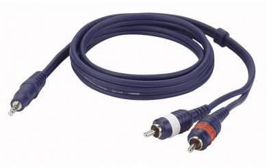 DAP FL306 / Stereo Miniklinke auf  Cinch, 6m 