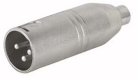 DAP FLA34 Adapter XLR männl. zu Cinch weibl. 