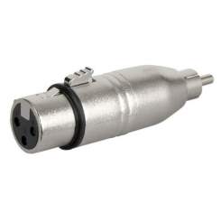 DAP Adapter XLR weibl. zu Cinch männl. 