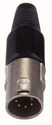 DAP XLR Plug 5pol männl. 