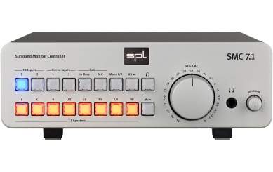 SPL SMC 7.1 Surround Monitor Controller, silber 