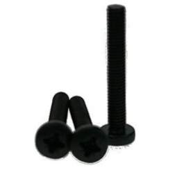 Adam Hall Kreuzschlitzschraube M6 x 40 schwarz 