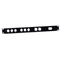 Adam Hall 872212 19" U-Rackblende 1 HE, universal 