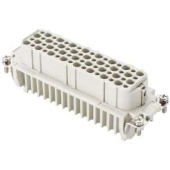 Harting Buchseneinsatz weibl. 64pol. ohne Pins 
