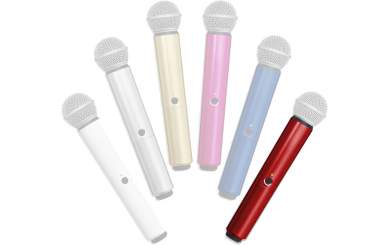 Shure WA712-RED Handsender-Gehäuse für BLX2/PG58, Rot 