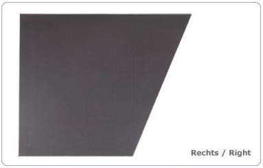 nivtec Systempodest, Trapez, 146,9x185,2x22,5°x100,0cm, rechts, Standard-Multipl 