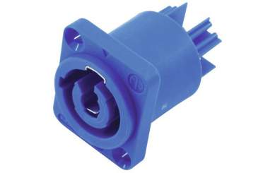 Neutrik Powerconeinbaubuchse /blau IN NAC-3MPA1 