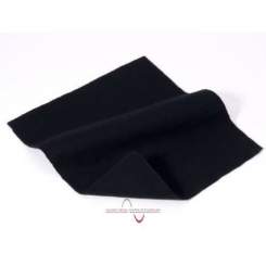 Bühnenmolton 300g, 3m breit, DIN4102B1 / schwarz 