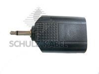 Schulz S58 2 Monoklinkenbuchsen 6,3 mm an 1 Monoklinkenstecker 3,5 mm 