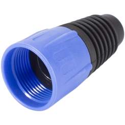 Neutrik Abdeckkappe für XLR MX, XLR FX, EtherCon, blau, BSX6 