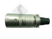 Schulz S215 EP Stecker 4polig, Amphenol, für bis 12 mm dicke Kabel 