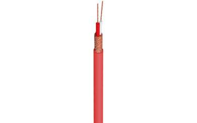 Schulz MK6 rot, Mikrofonkabel 6MM, 2X0,12MM² 