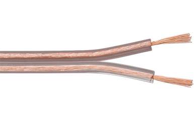 Lsp Kabel Zwilling Litze 2x2,5mm², transparent / Preis pro m 