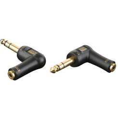 DAP XGA-39 Klinke männl. 3pol. / Miniklinke männl. 3pol. (90° Adapter) 