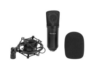 Omnitronic MIC CM-78 MK2 Großmembran-Kondensatormikrofon 