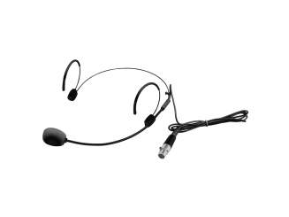 Omnitronic UHF-300 Kopfbügelmikrofon schwarz 