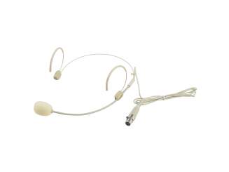 Omnitronic UHF-300 Kopfbügelmikrofon hautfarben 