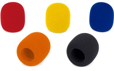 Samson WS 1 Windscreen bunt (5er Pack) 