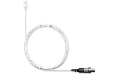 Shure DL4W/O-MTQG-A DuraPlex DL4 Lavaliermikrofon, Kugelcharakteristik, MTQG-Stecker, weiss, inkl. Zubehör 