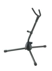 K&M 14315 Sopran-Saxophonständer, schwarz 