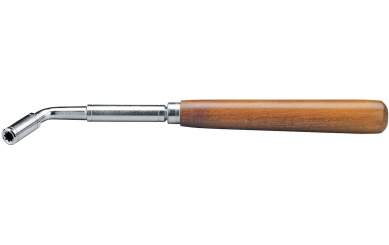 K&M 166 Stimmhammer, vernickelt 
