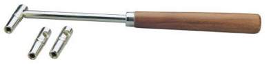 K&M 167 Stimmhammer-Garnitur, vernickelt 