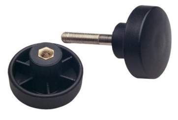 K&M 21394 Verschraubungssatz, schwarz 
