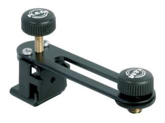 K&M 24035 Mikrofonhalterung für Drums, schwarz 